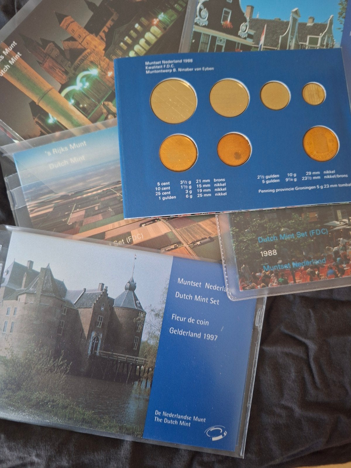 Diverse Nederlandse Muntsets (FDC) - Jaren '80 en '90, Ophalen of Verzenden, Koningin Beatrix, Overige waardes, Setje
