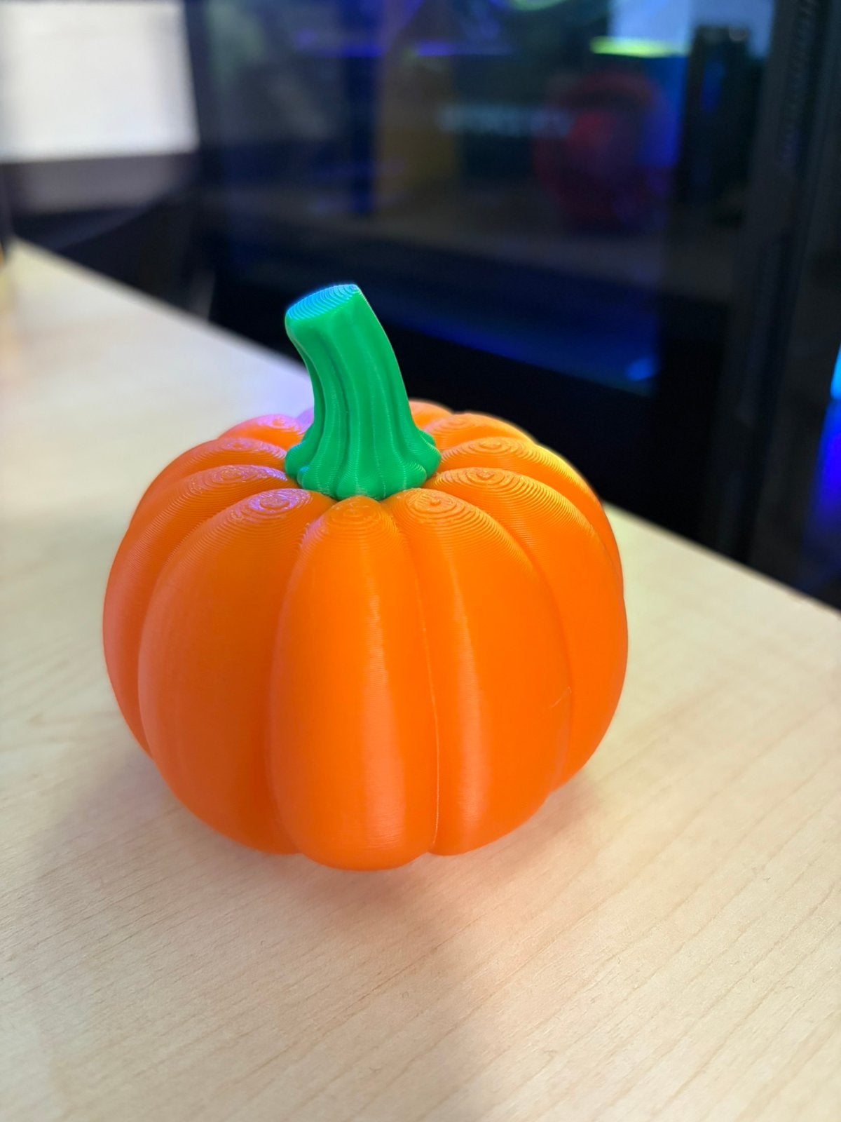 3D-geprinte Pompoen – Leuke Herfstdecoratie!, Ophalen of Verzenden, Zo goed als nieuw, Versiering, Halloween of Griezel
