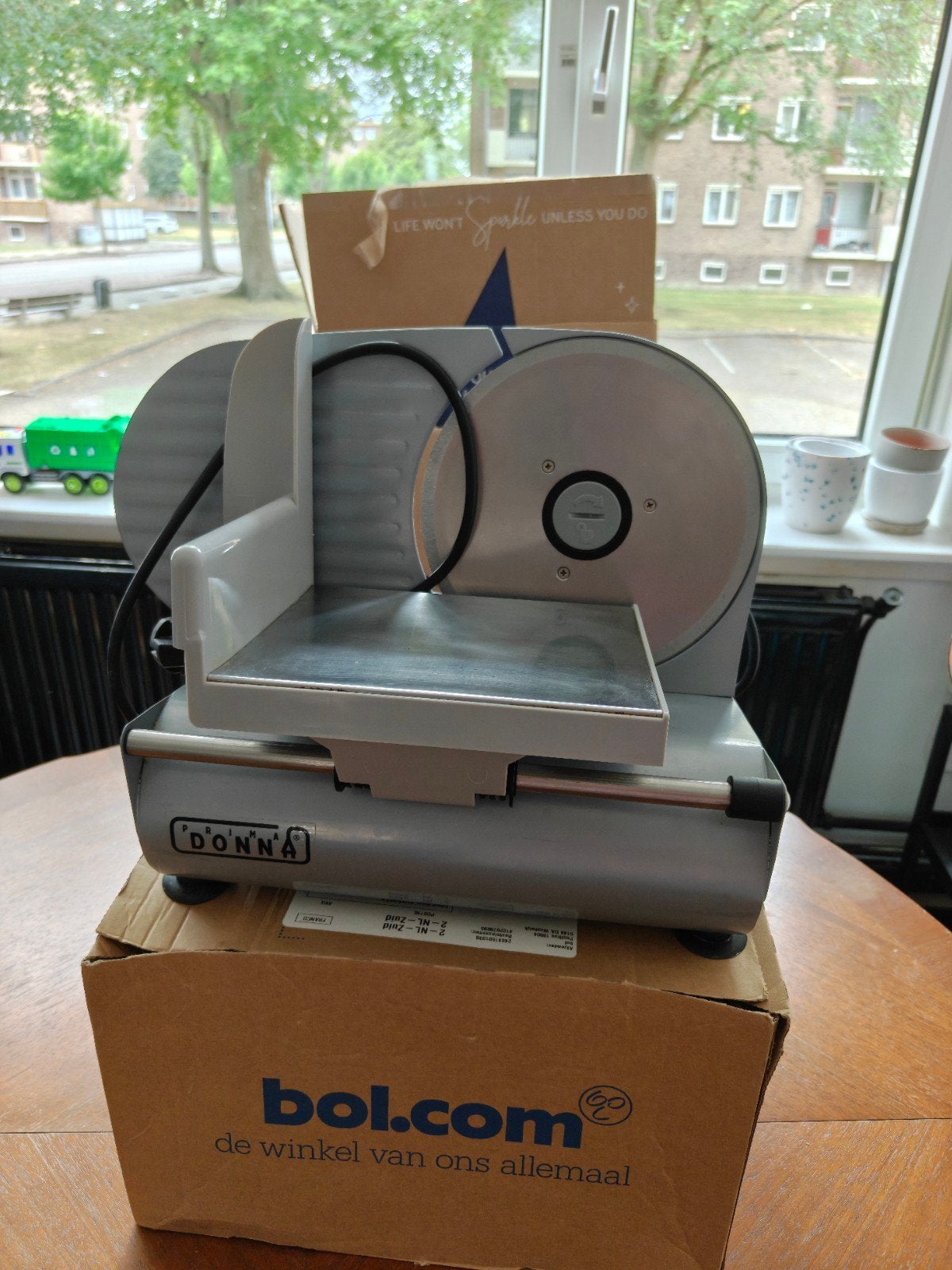 Donna carpaccio snijmachine, Ophalen of Verzenden, Gebruikt