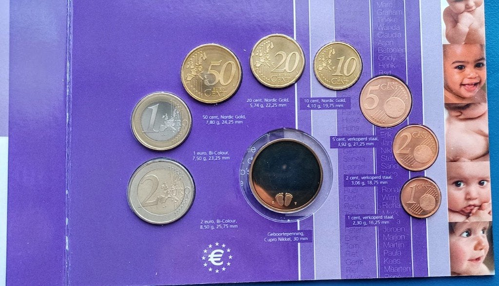 Geboorte Muntset - 2003, Postzegels en Munten, Munten | Nederland, Koningin Beatrix, Euro's, Geboorte of Huwelijk, Verzenden