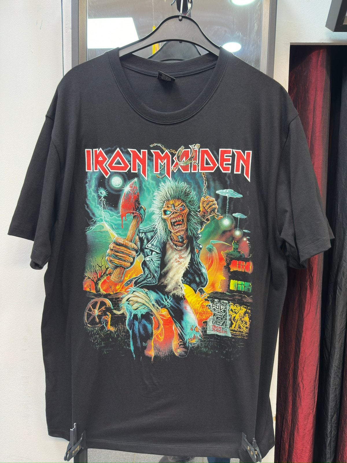 Iron Maiden world tour XL, Kleding | Heren, Ophalen of Verzenden, Nieuw, Maat 56/58 (XL), Zwart