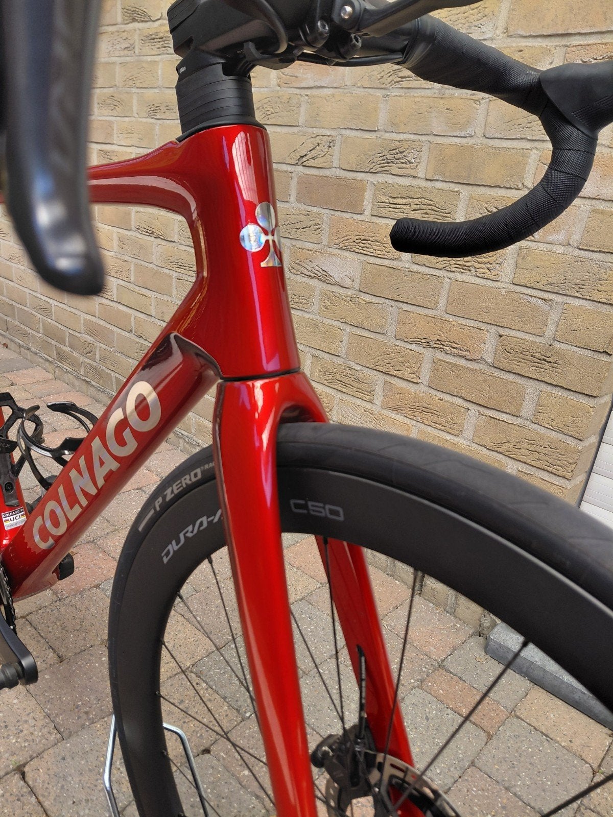 colnago v4, ultegra Di2 12 speed, zonder wielset, Carbon, Zo goed als nieuw, Meer dan 20 versnellingen, Schijfrem