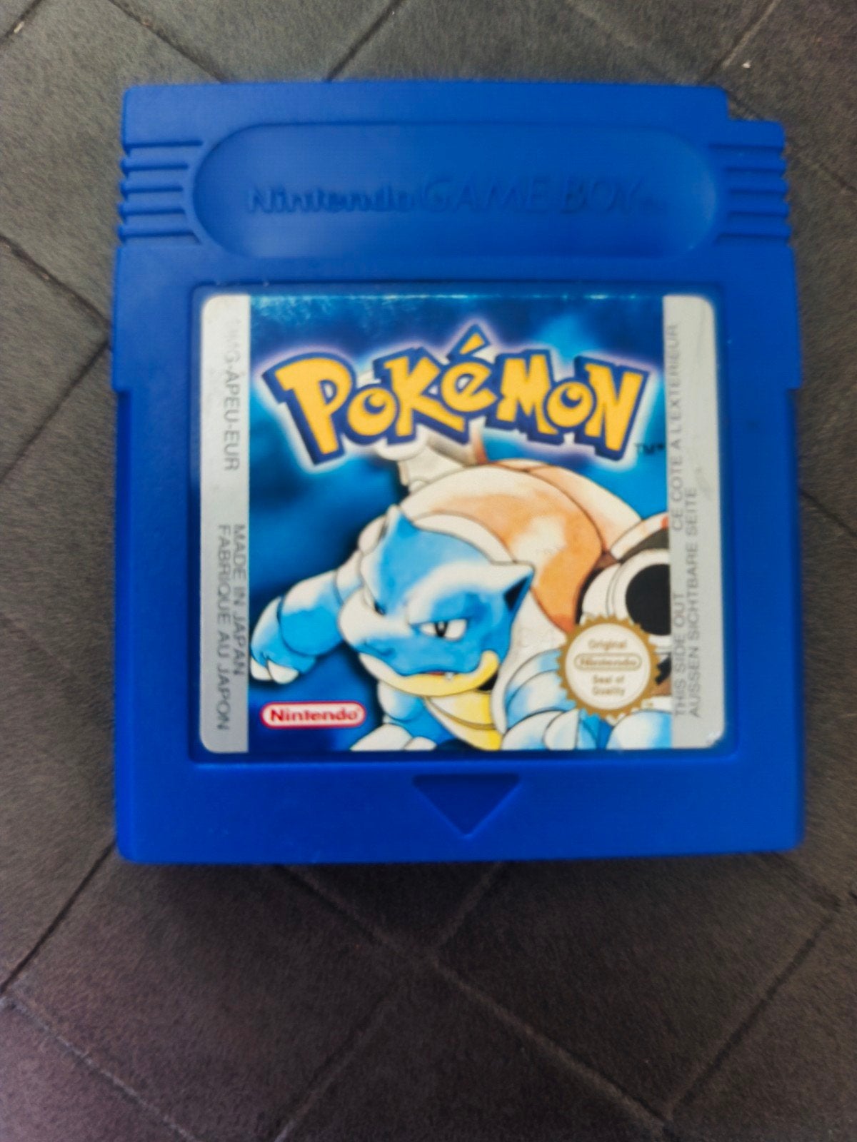 Pokemon blue voor gameboy classic, Spelcomputers en Games, 1 speler, Ophalen of Verzenden, Zo goed als nieuw, Role Playing Game (Rpg)