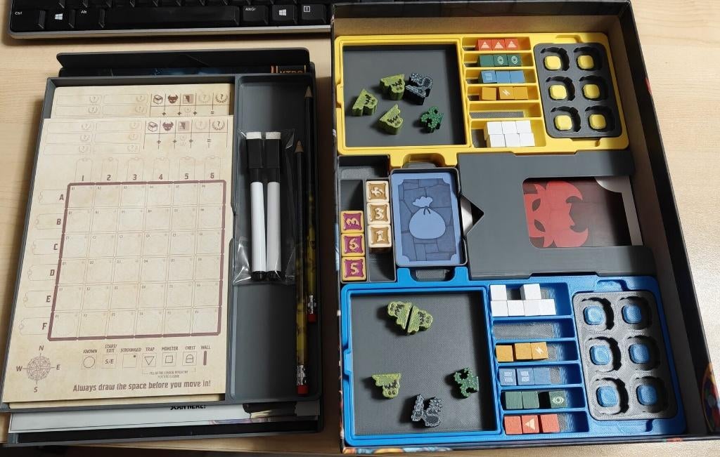3D insert voor Lairs KS met uitbreidingen, Een of twee spelers, Ophalen of Verzenden, Nieuw