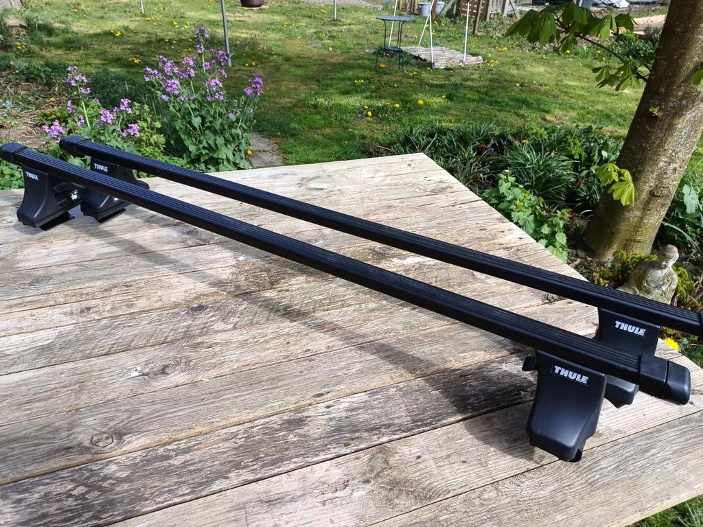 Thule dakdragers voor BMW type 3, E46, Auto diversen, Dakdragers, Ophalen of Verzenden, Gebruikt