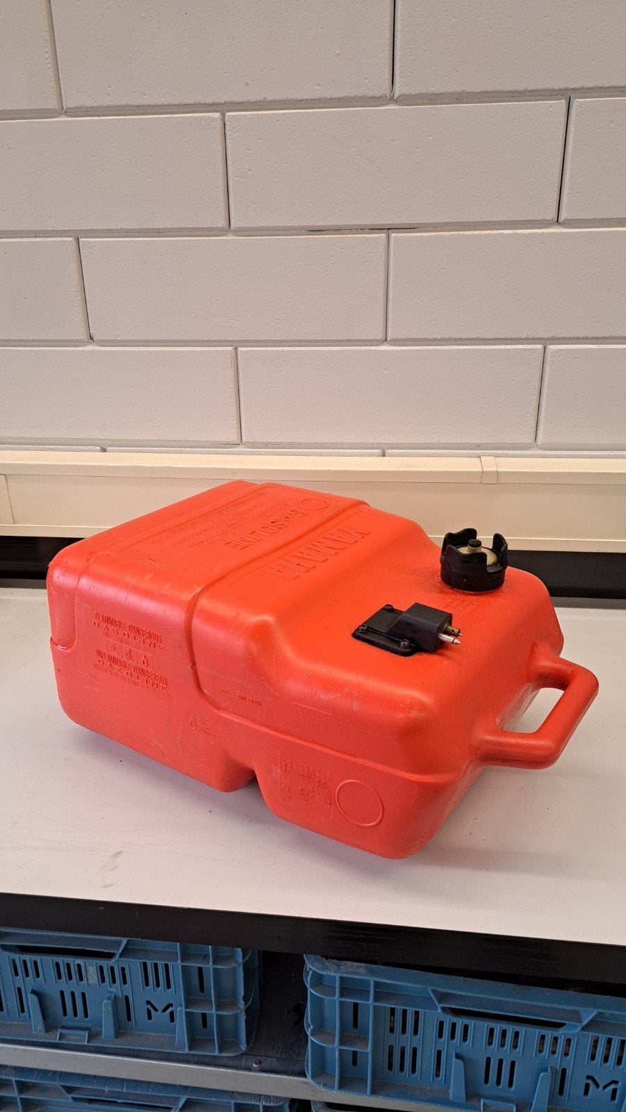 Yamaha externe brandstoftank 25 L voor buitenboordmotor, Watersport en Boten, Accessoires en Onderhoud, Ophalen of Verzenden, Gebruikt