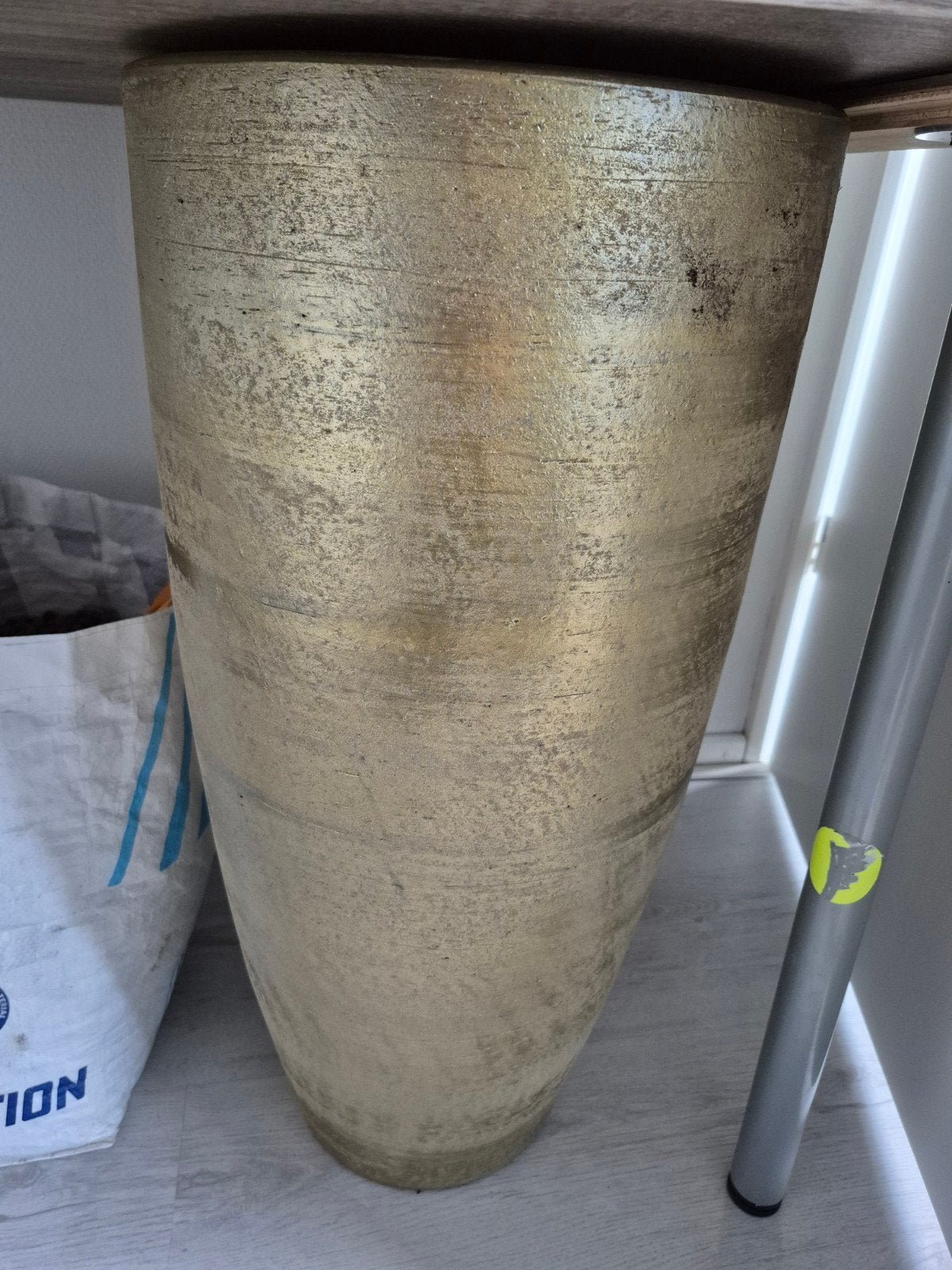 bloempot binnen, Rond, Binnen, Ophalen of Verzenden, Aardewerk