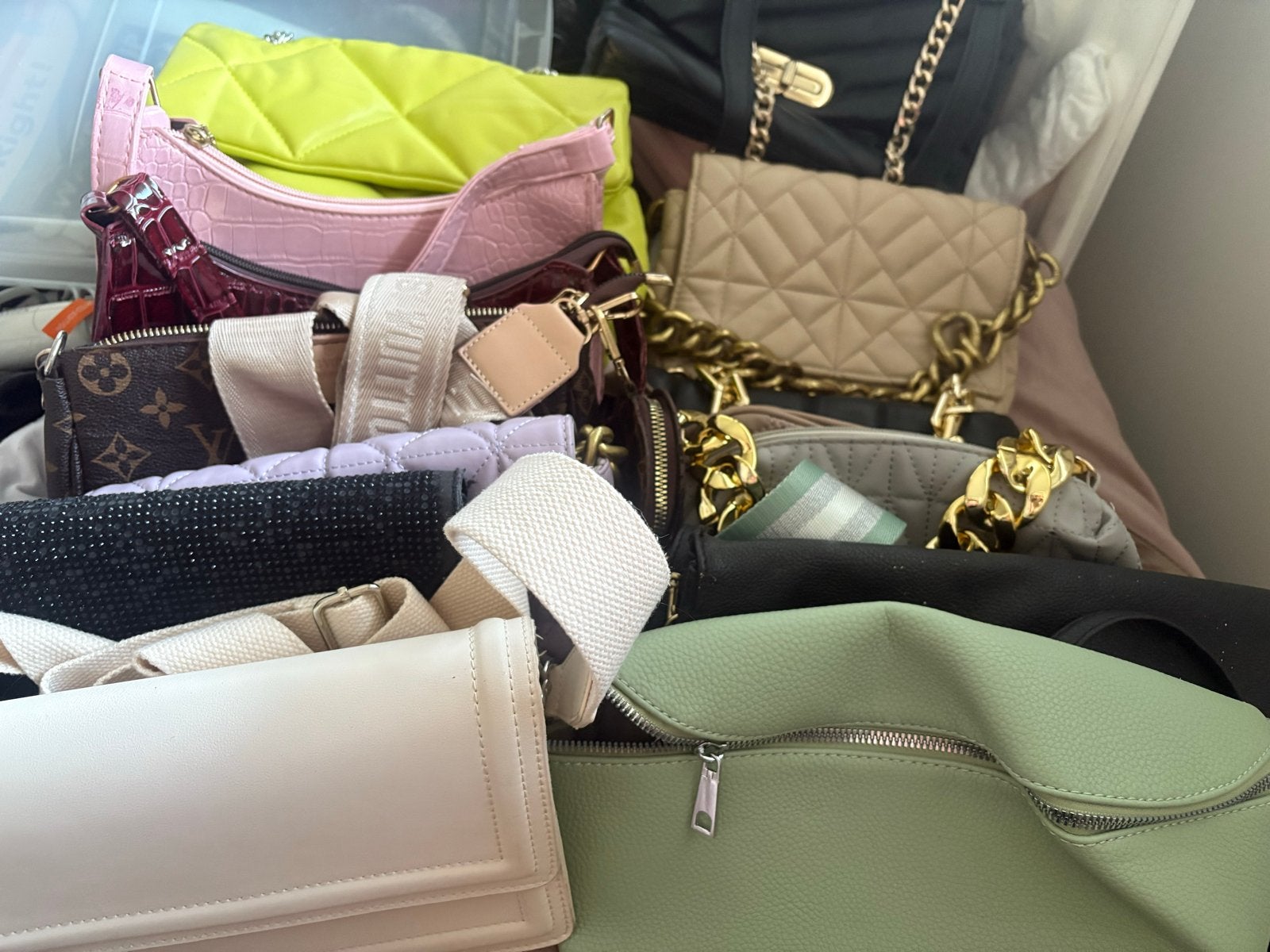 Diverse tasjes ( sommige merk), Ophalen of Verzenden, Gebruikt, Overige kleuren, Overige typen