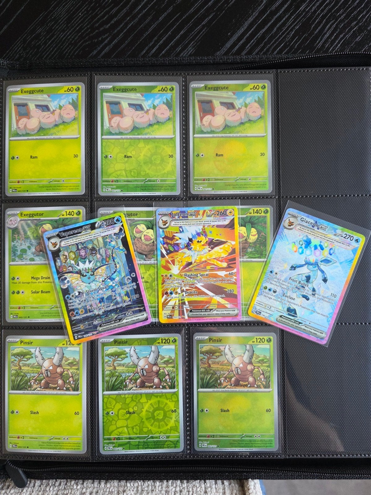 Pokémon Prismatic Evolutions set incompleet 268/347 Engels
