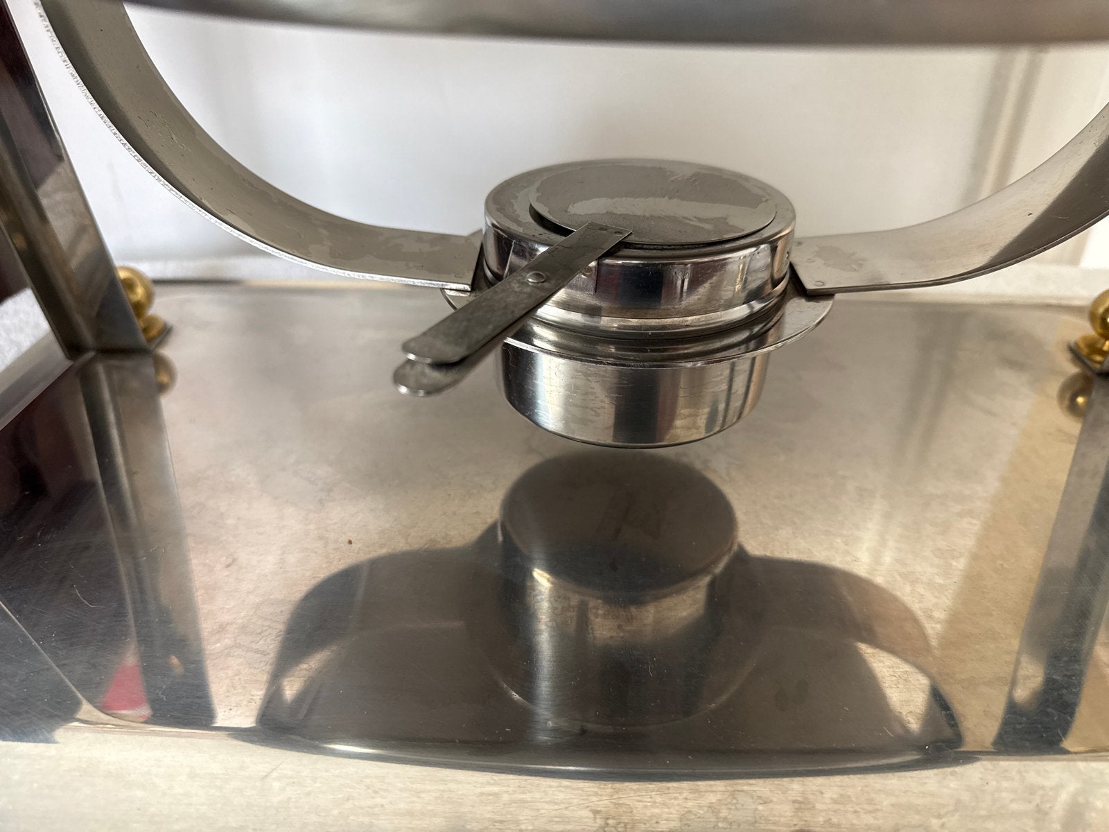 Chafing Dish - Warmhoudschaal met deksel en brander, Ophalen, Zilver, Metaal, Overige merken