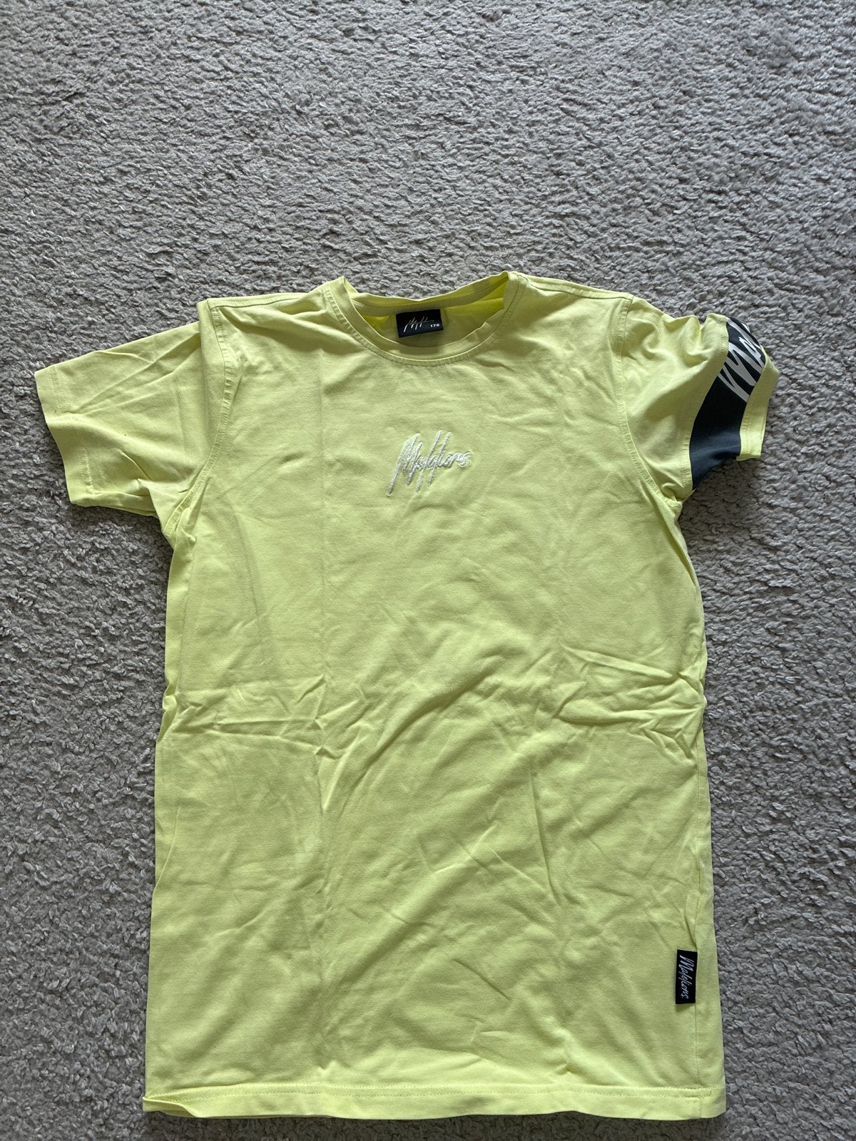 Malelions T-shirt Geel Maat 176, Ophalen of Verzenden, Gebruikt, Jongen, Shirt of Longsleeve
