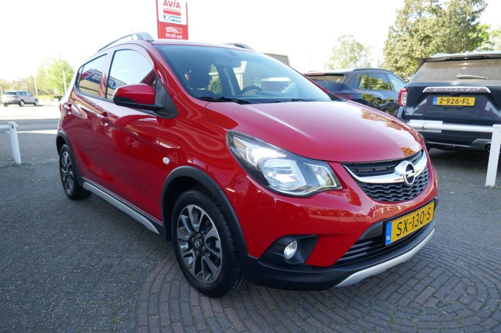 Opel KARL 1.0 ROCKS ONL. EDITION  AIRCO/GROOTSCHERM/PARKEERS, Voorwielaandrijving, 839 kg, Gebruikt, Euro 6
