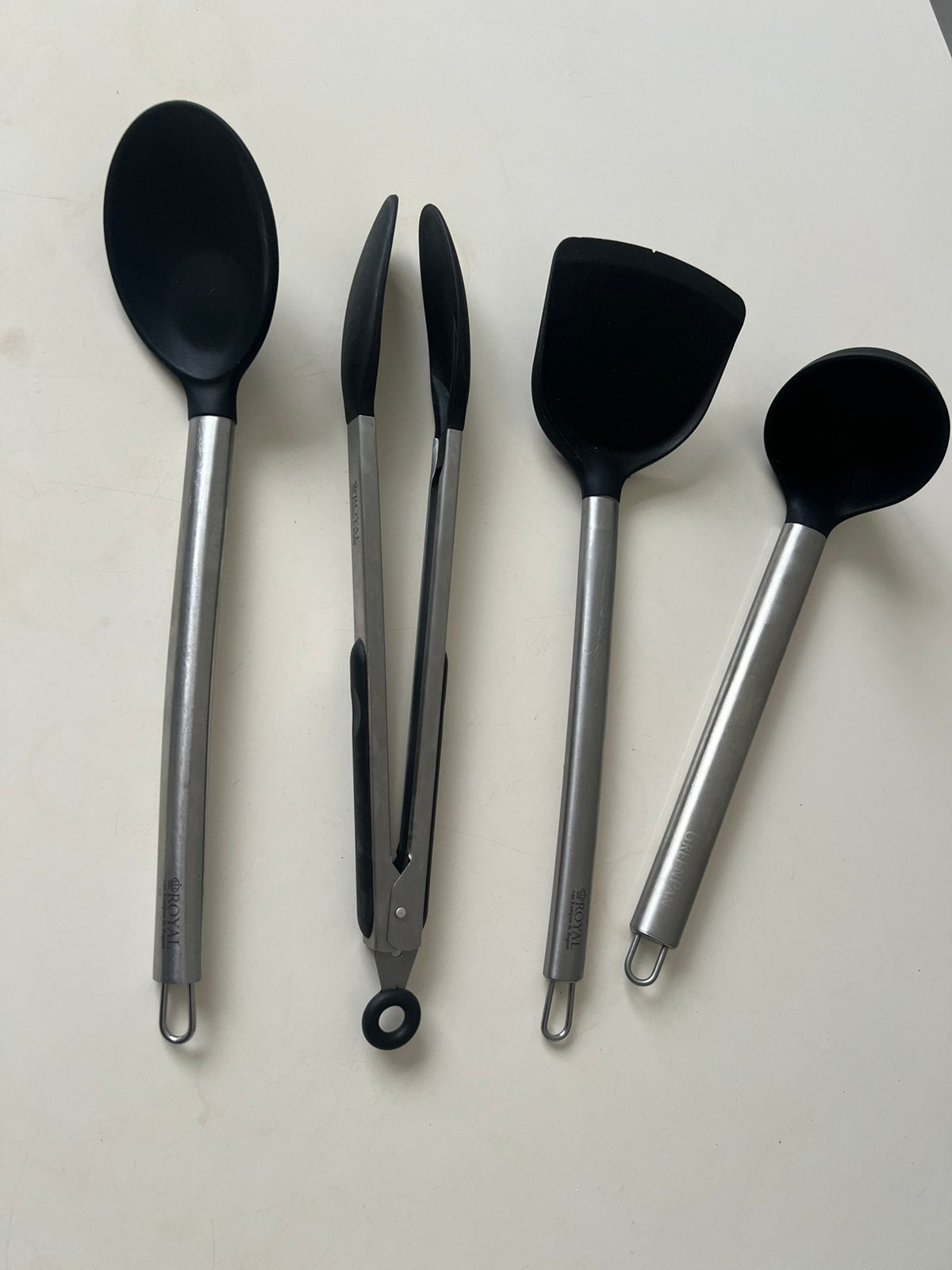 Royal van Kempen & begeer keukengerei set, Huis en Inrichting, Keuken | Bestek, Ophalen of Verzenden, Zo goed als nieuw, Rvs of Chroom