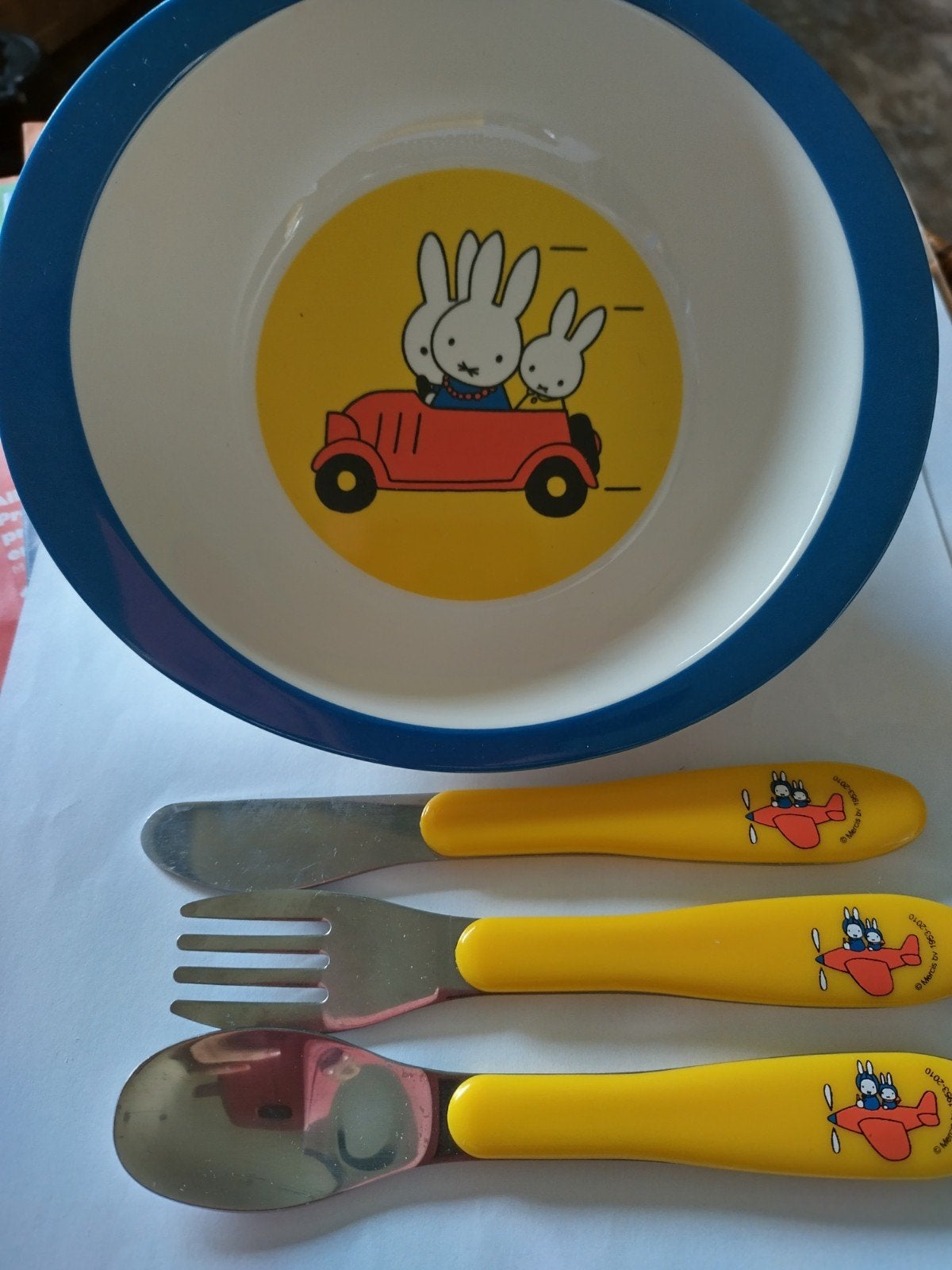 Mepal Rosti Nijntje pap schaaltje en bestek set, Kinderen en Baby's, Kinderspulletjes, Ophalen of Verzenden