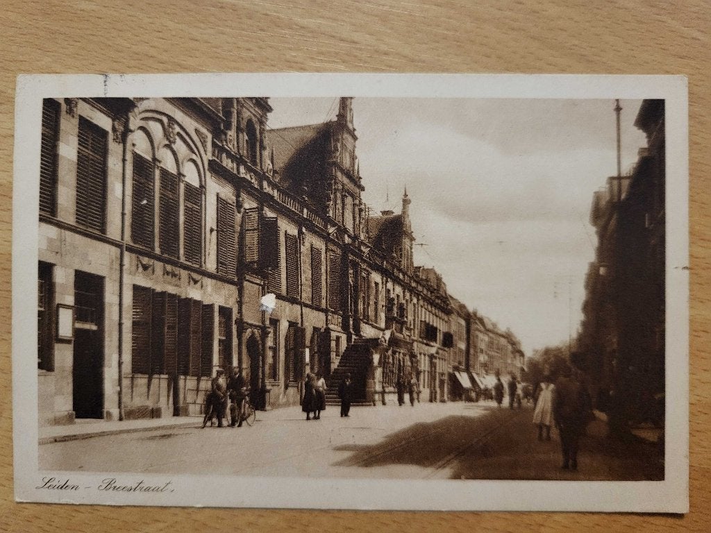 ansicht LEIDEN Breestraat, Ophalen of Verzenden, Voor 1920, Zuid-Holland