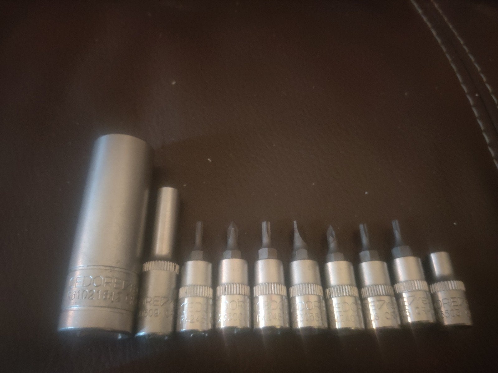 23 stuks doppen- ook doppen  van Gedore., Ophalen of Verzenden