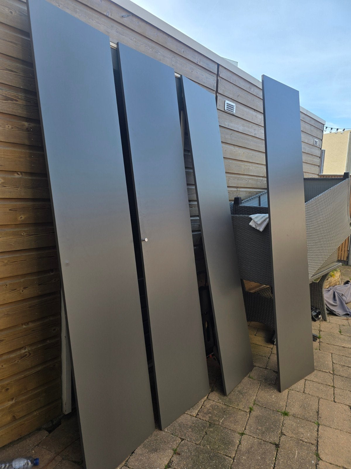 Ikea pax deur - Grijs -  50x229 cm, Ophalen, Gebruikt, Overige materialen, Minder dan 20 mm