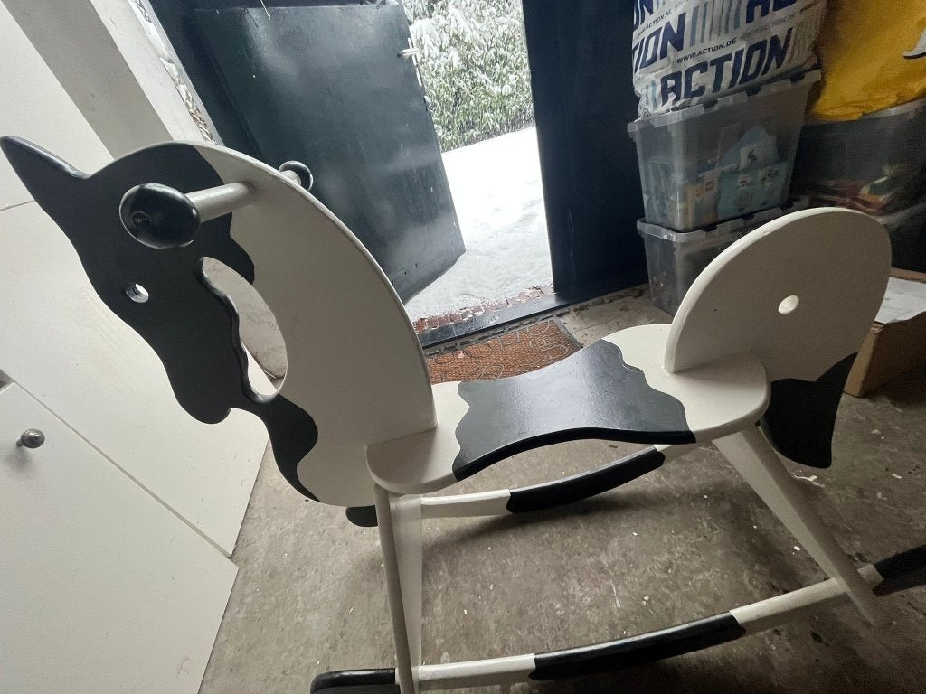 Mooi houten hobbelpaard, Ophalen, Zo goed als nieuw