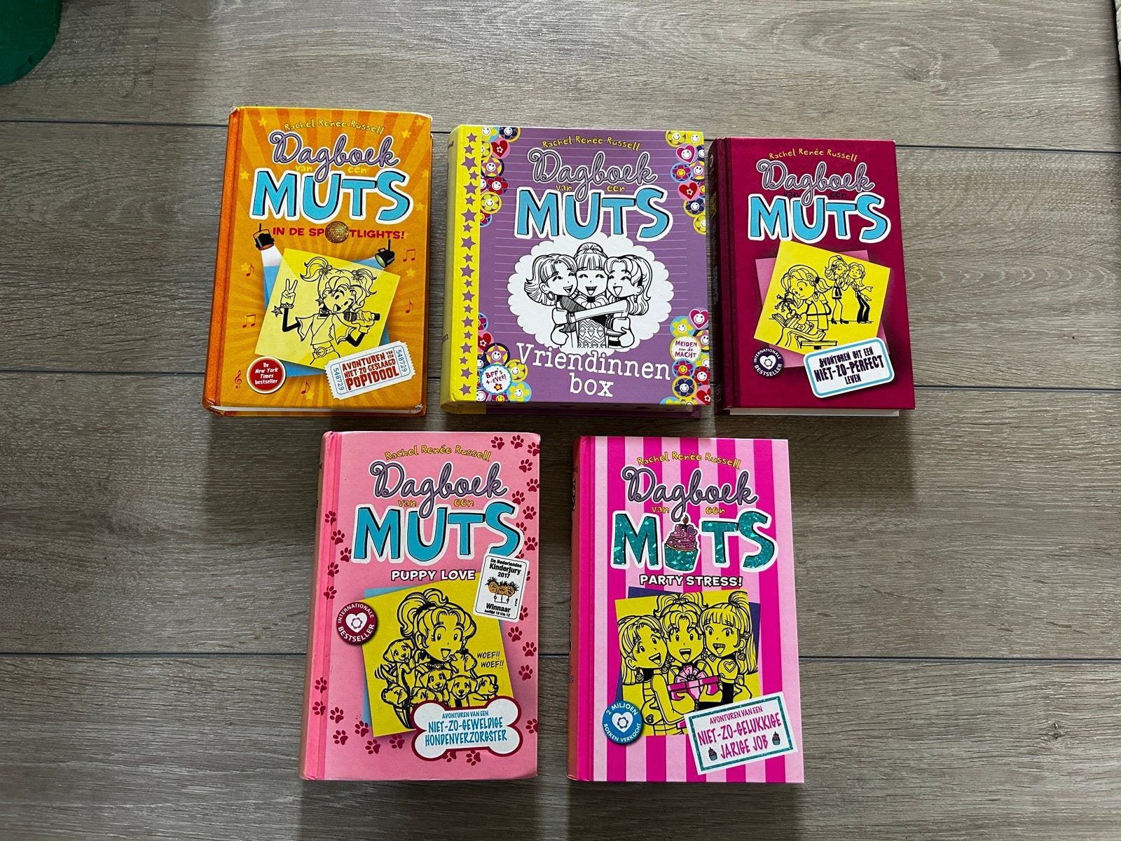 Dagboek van een Muts boeken - complete set, Ophalen, Zo goed als nieuw, Fictie