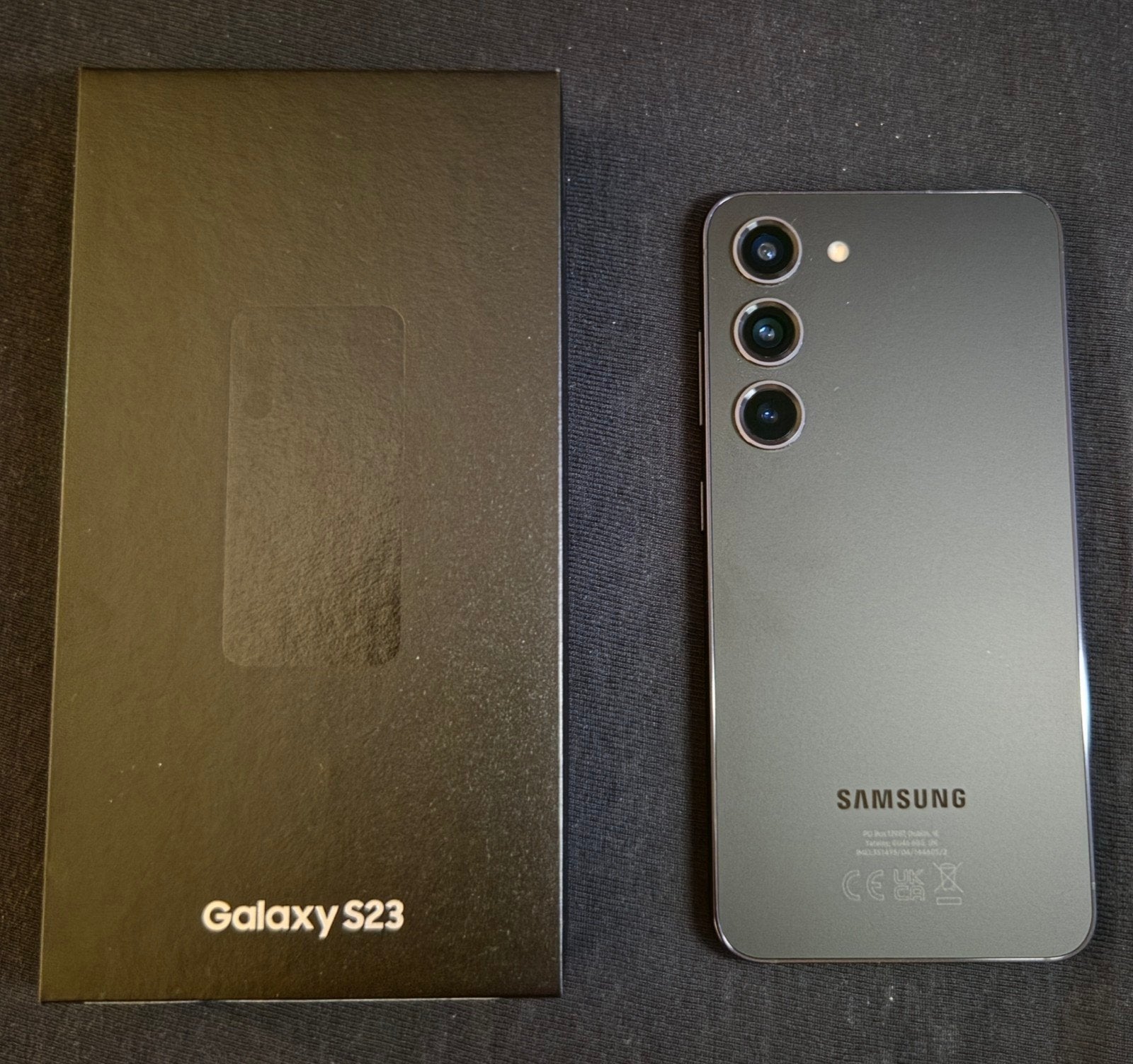 Samsung Galaxy S23 128GB Phantom Black – nette staat