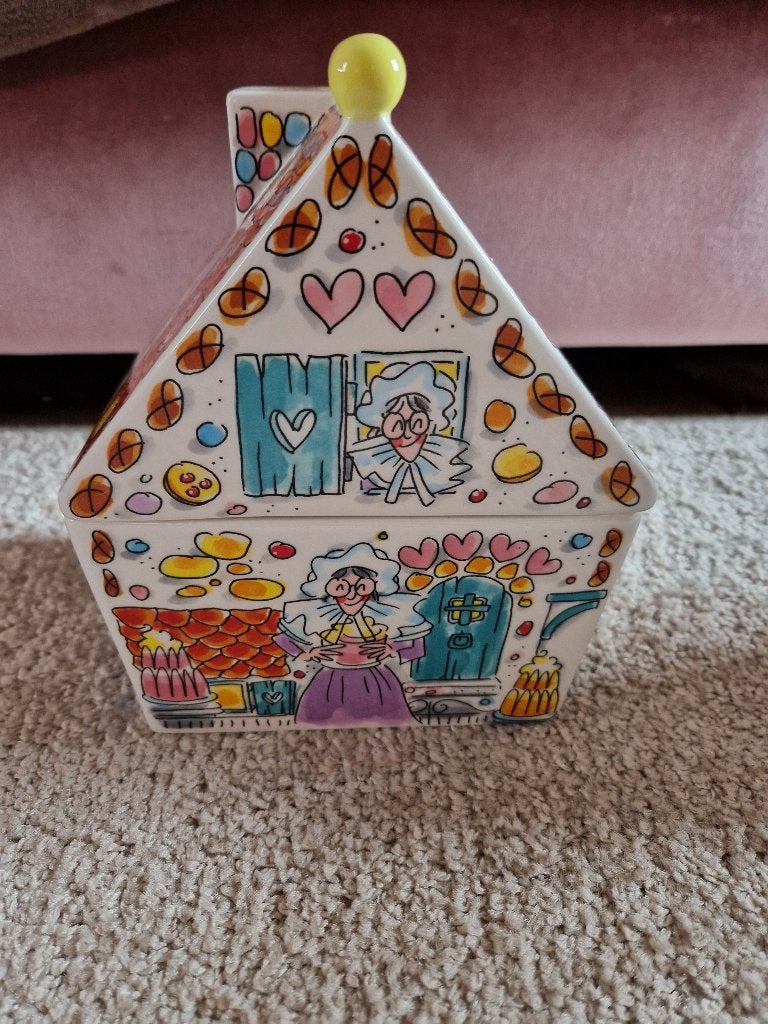 Blond Amsterdam Efteling "Hans & Grietje" Cookiejar., Ophalen of Verzenden, Nieuw, Overige typen