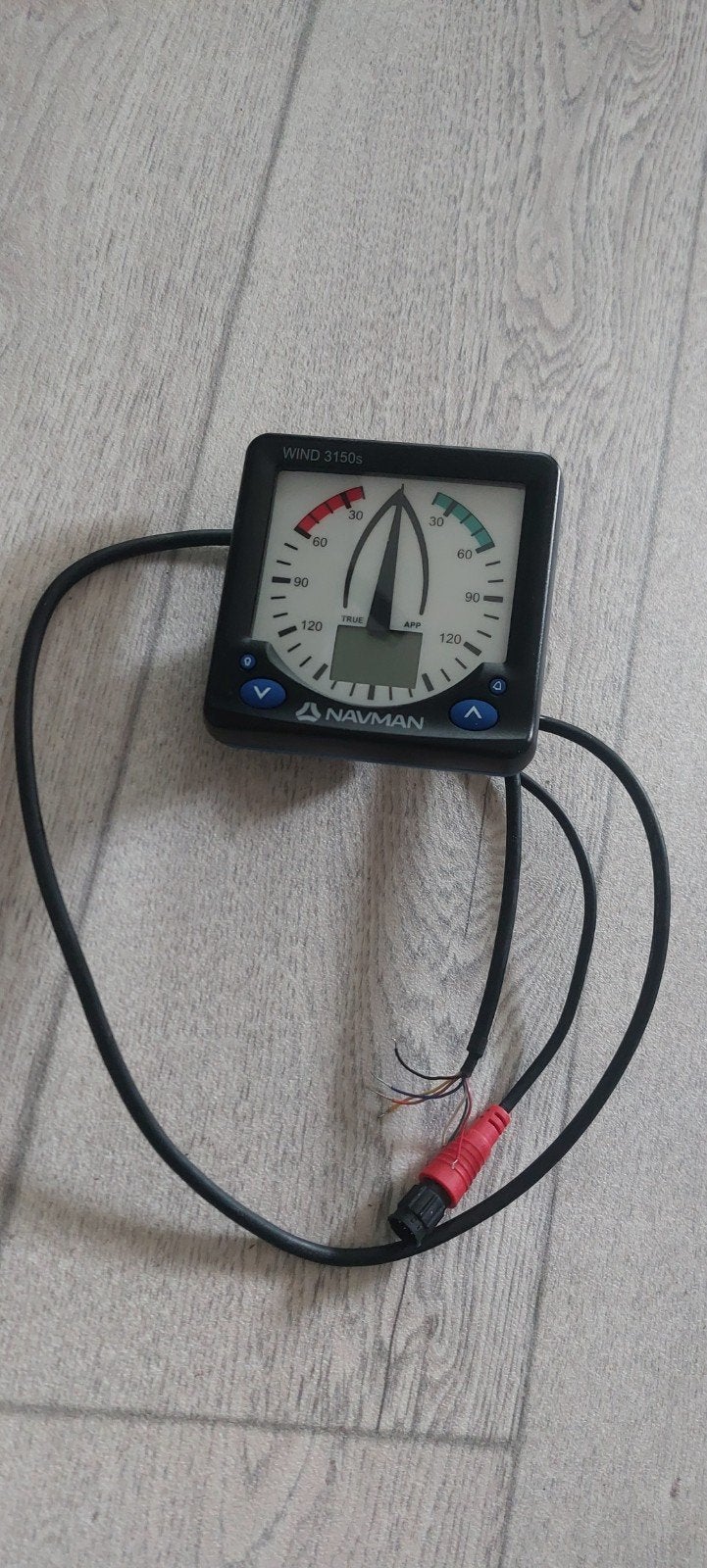 Navman 3150s Analoge windrichting- en snelheidsmeter, Watersport en Boten, Navigatiemiddelen en Scheepselektronica, Ophalen of Verzenden