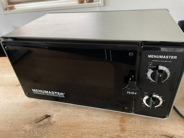 MENUMASTER EF8-65D.D industriële magnetron (evt onderdelen), Ophalen, Gebruikt, Magnetron, 45 tot 60 cm