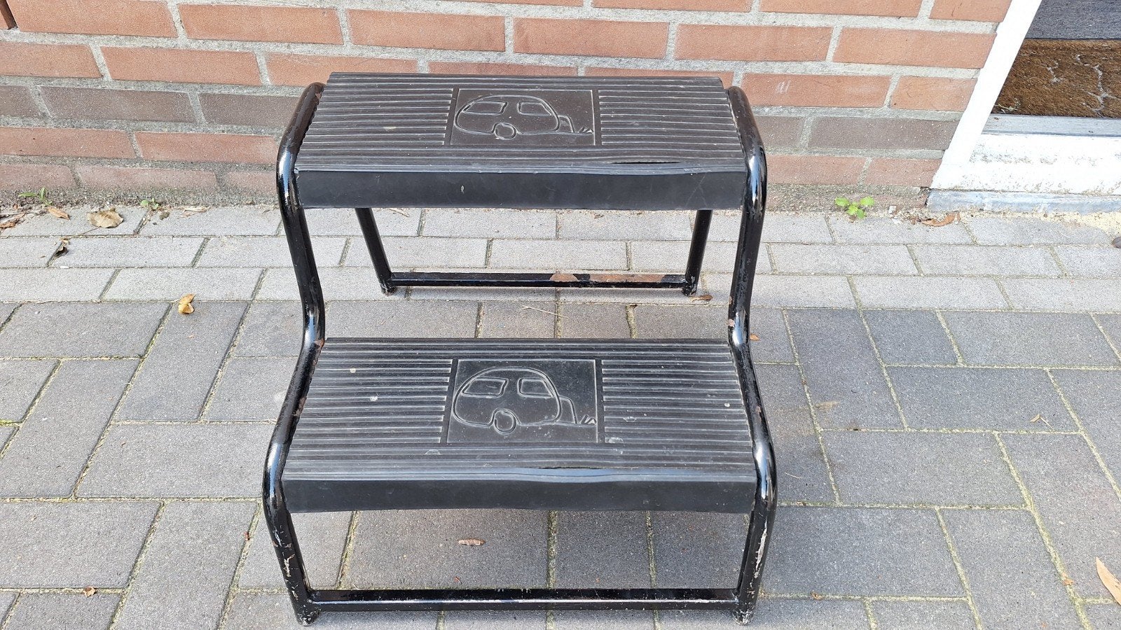 Opstapje voor caravan, Ophalen of Verzenden, Gebruikt