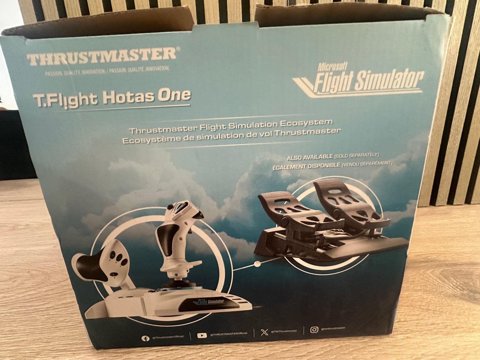 T flight hotas one, Ophalen, Gebruikt