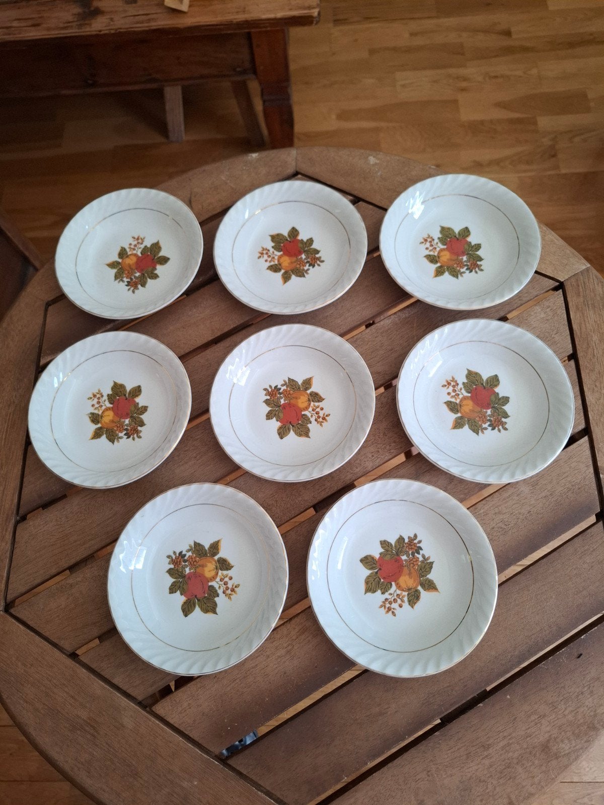 Wedgwood 8 bowls antique porcelain, Ophalen of Verzenden