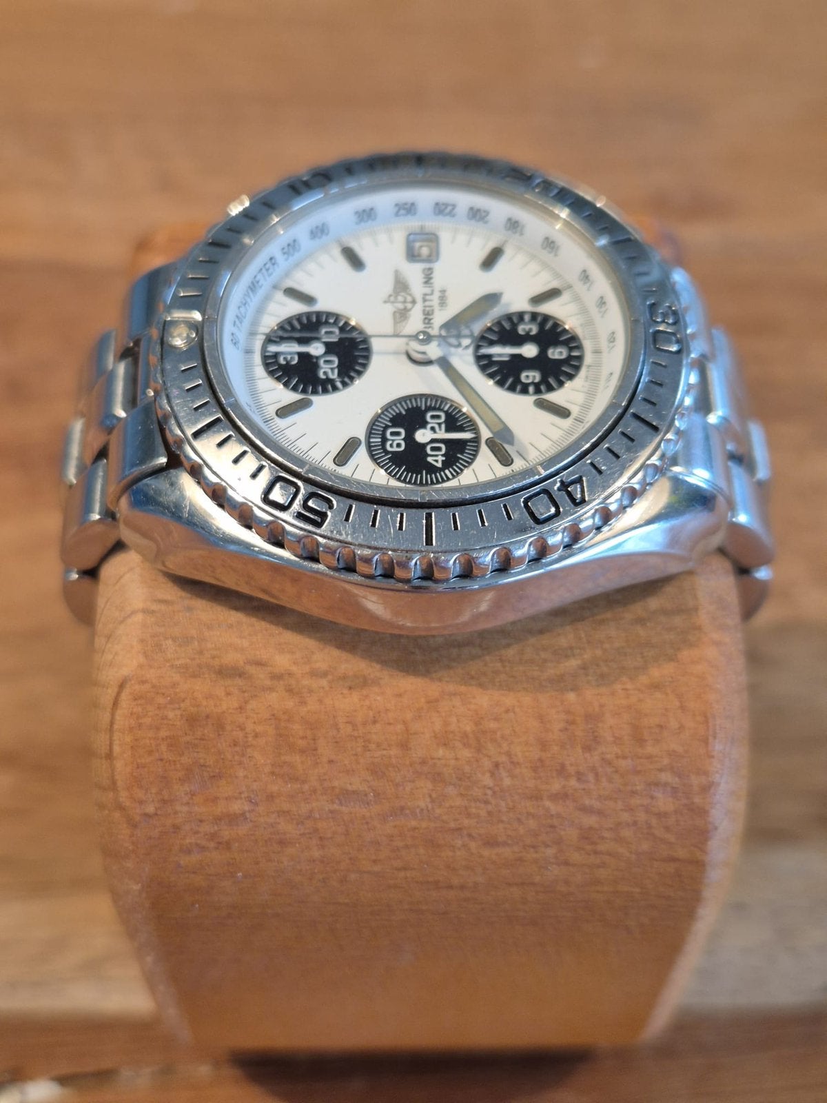 Breitling Chrono Shark A13051 – Automaat – 41 mm, Ophalen of Verzenden, Zo goed als nieuw, Staal, Breitling
