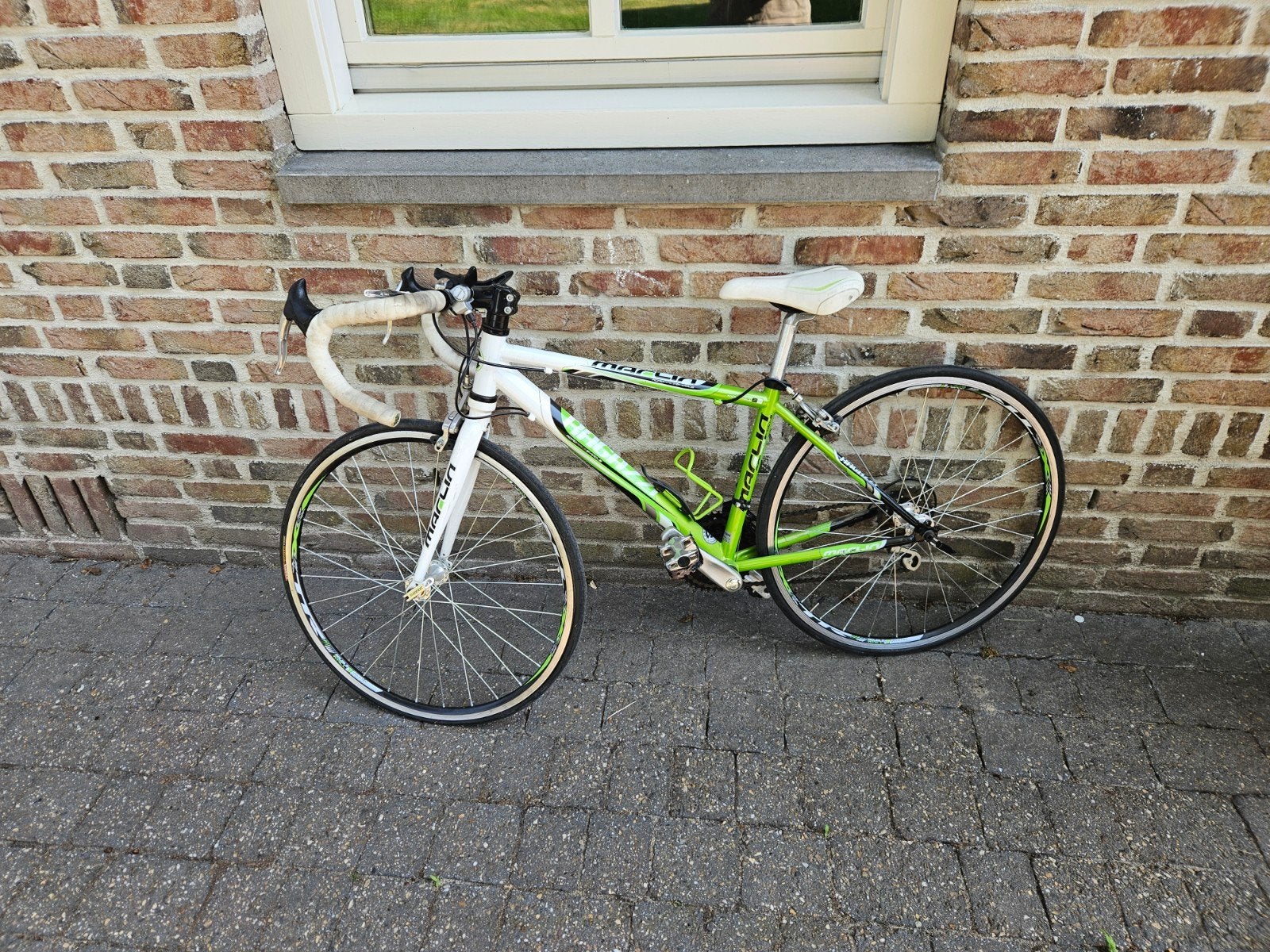 mooie kinder racefiets. 36 cm framemaat, Fietsen en Brommers, Fietsen | Racefietsen, Gebruikt, Velgrem, Aluminium, Minder dan 49 cm