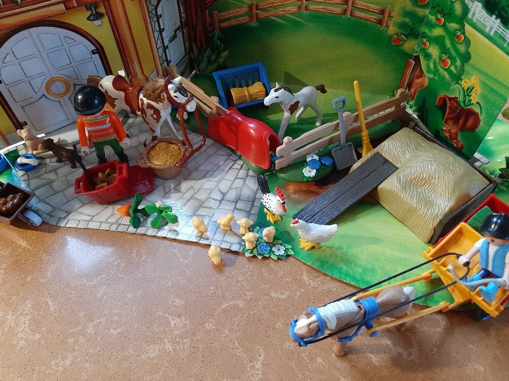Playmobil 4167 boerderij, Ophalen of Verzenden, Gebruikt