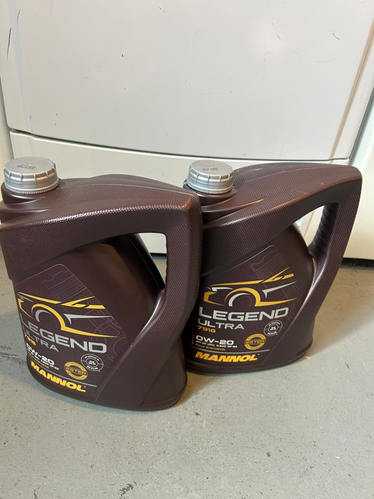 Mannol 0w20 moterolie 2x 5 liter, Ophalen of Verzenden