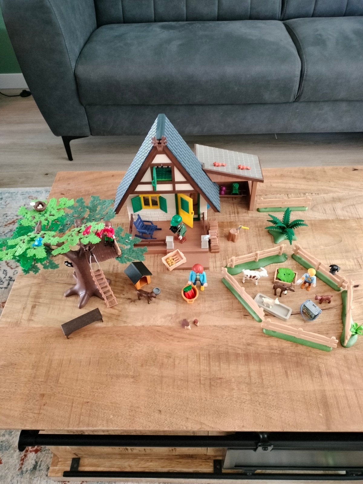 Playmobil Boswachtershuisje, Ophalen, Gebruikt, Complete set