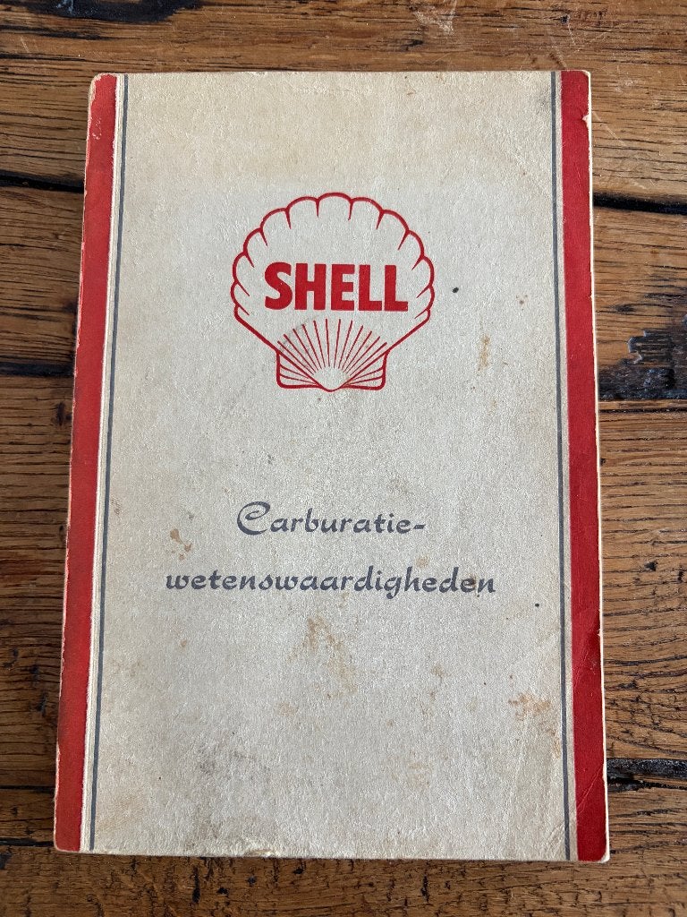 Shell Carburatie wetenswaardigheden 1954, Ophalen of Verzenden
