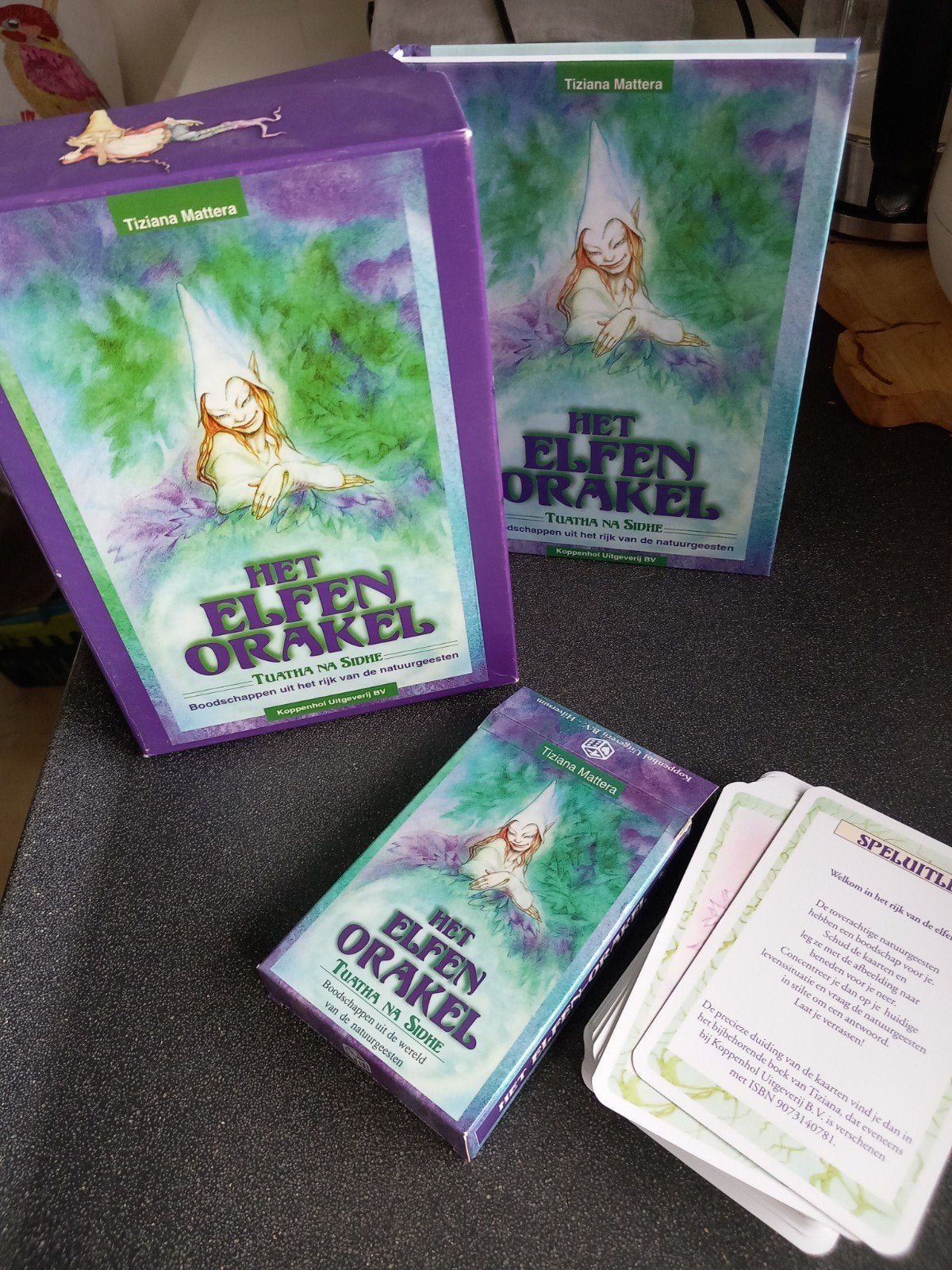 Tarot Kaarten 🔮 Het Elfen Orakel compleet met Handboek, Ophalen, Gebruikt