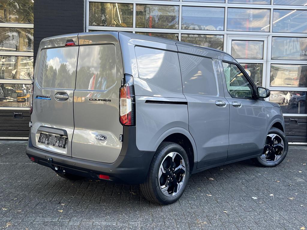 Ford E-Transit Courier Limited 44 kWh 136pk! 292km WLTP, Nav, Auto's, Bestelauto's, 44 kWh, 1524 kg, Nieuw, 2 stoelen