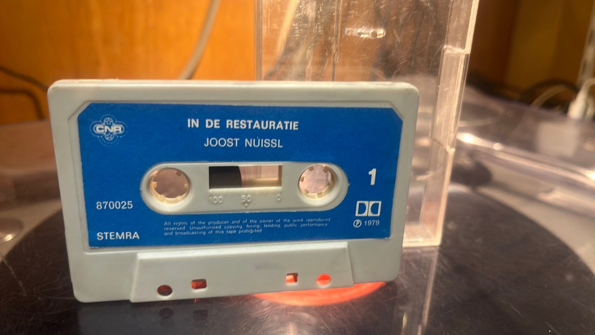 Joost Nuissl In de restauratie, Ophalen of Verzenden, Gebruikt, 1 bandje