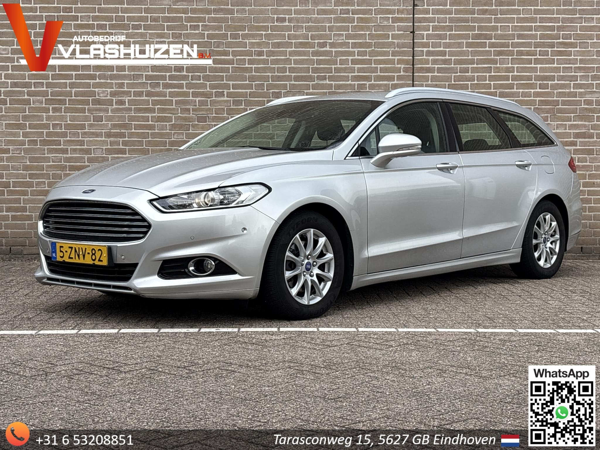 Ford Mondeo Wagon 2.0 TDCi Titanium | Climate | Cruise | Nav, Voorwielaandrijving, Stof, 4 cilinders, Origineel Nederlands