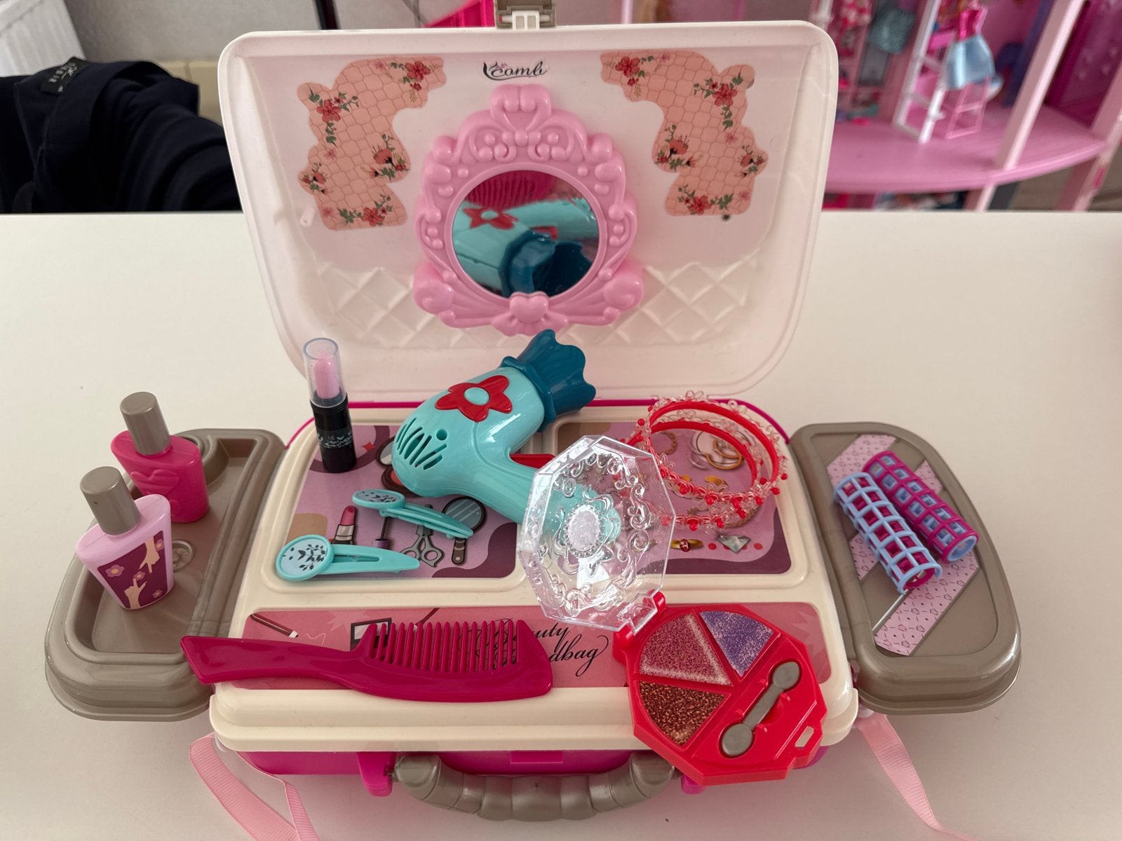 Make-up en Kappersset in Koffer voor Kinderen, Kinderen en Baby's, Ophalen, Gebruikt, Meisje