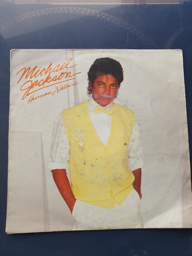 Michael Jackson, vinyl single Human Nature, Ophalen of Verzenden