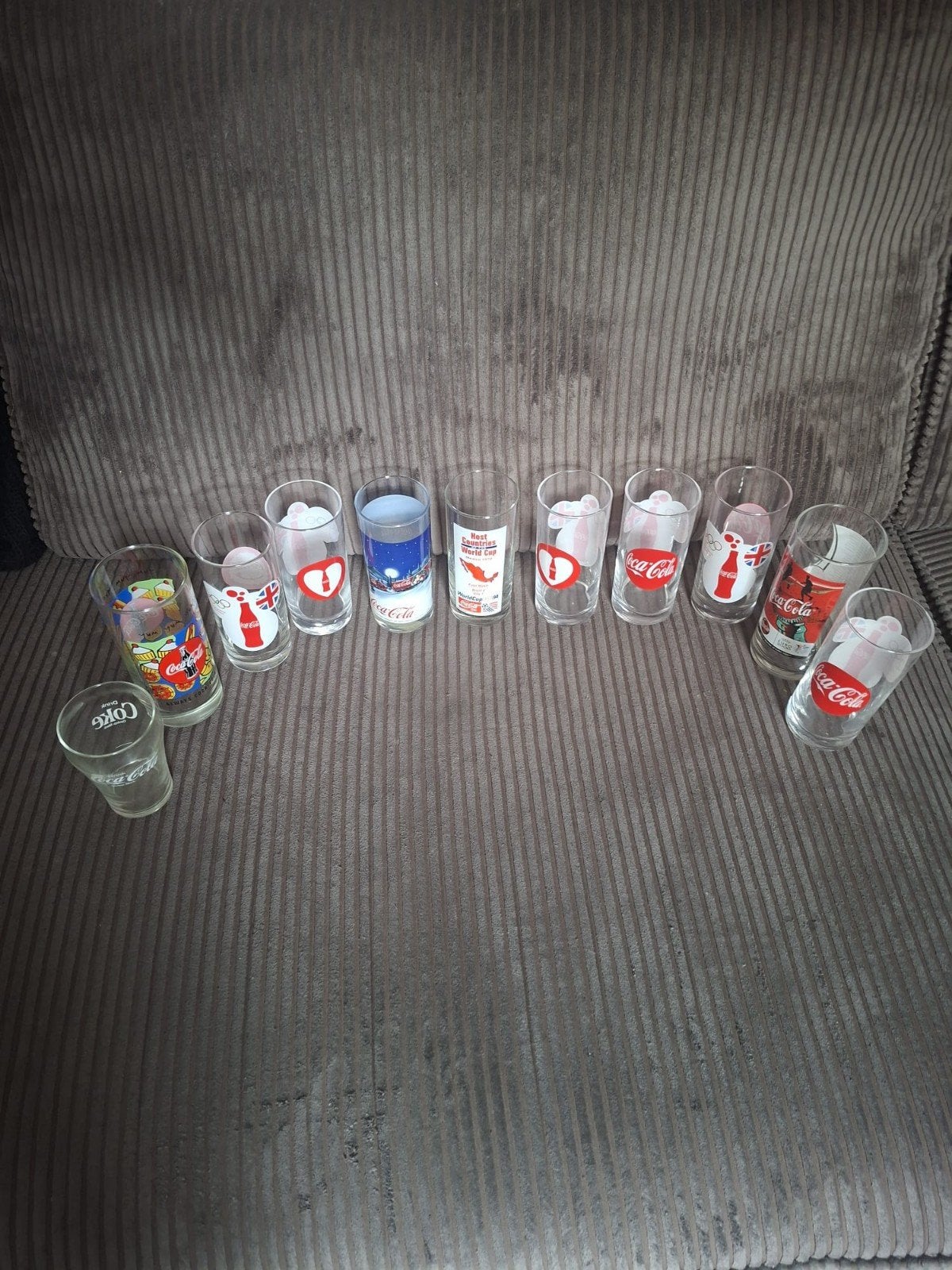 Coca-Cola Glazen Collectie - Diverse Thema's, Ophalen, Gebruikt