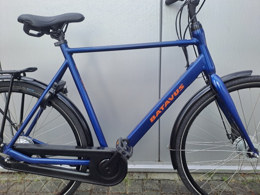 Batavus (Fonk)heren fiets met 7 versnellingen/61cm, Fietsen en Brommers, Ophalen, Versnellingen, Batavus, Zo goed als nieuw