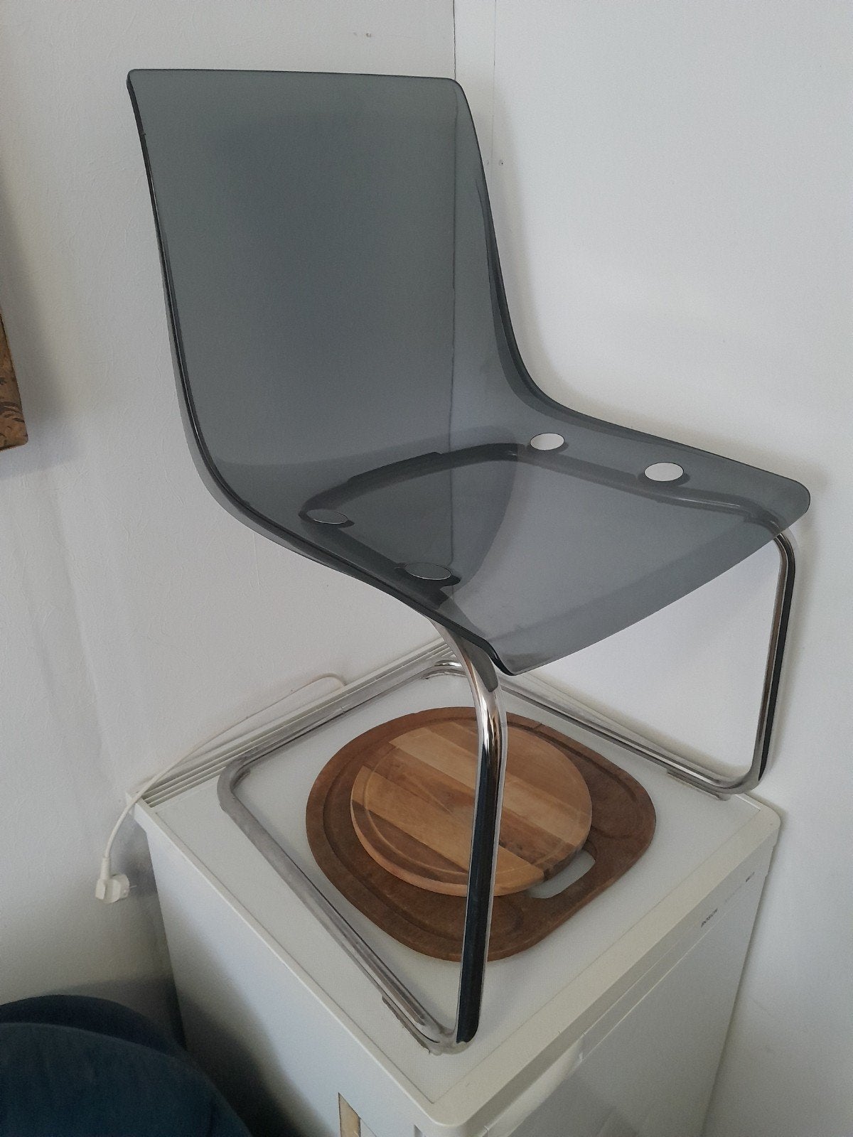 Ikea Tobias stoel, Huis en Inrichting, Stoelen, Ophalen, Kunststof, Gebruikt, Eén