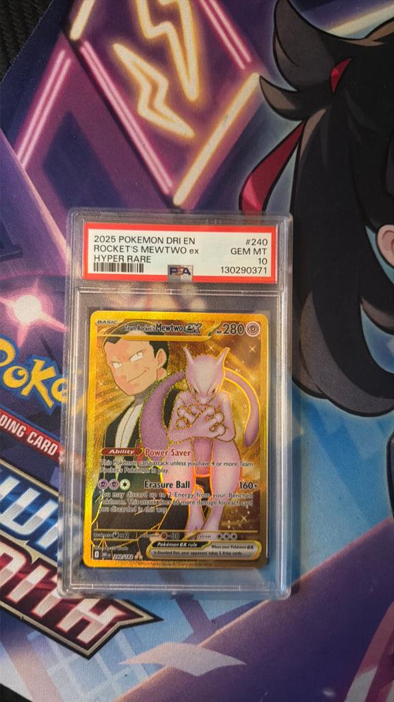Mewtwo psa 10, Ophalen