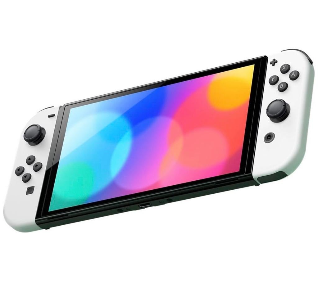Nintendo Switch OLED - Wit, of ruilen, Ophalen, Nieuw, Met 2 controllers, Switch OLED