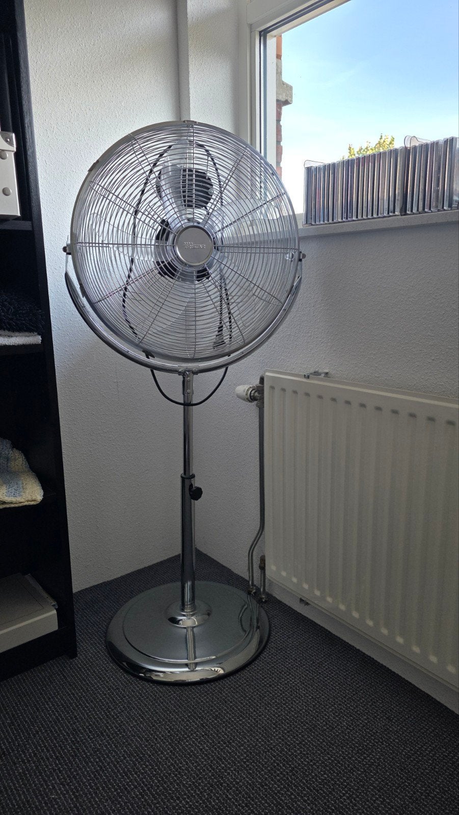 Tristar Statiefventilator - Krachtige Koeling, Ophalen, Zo goed als nieuw, Statiefventilator