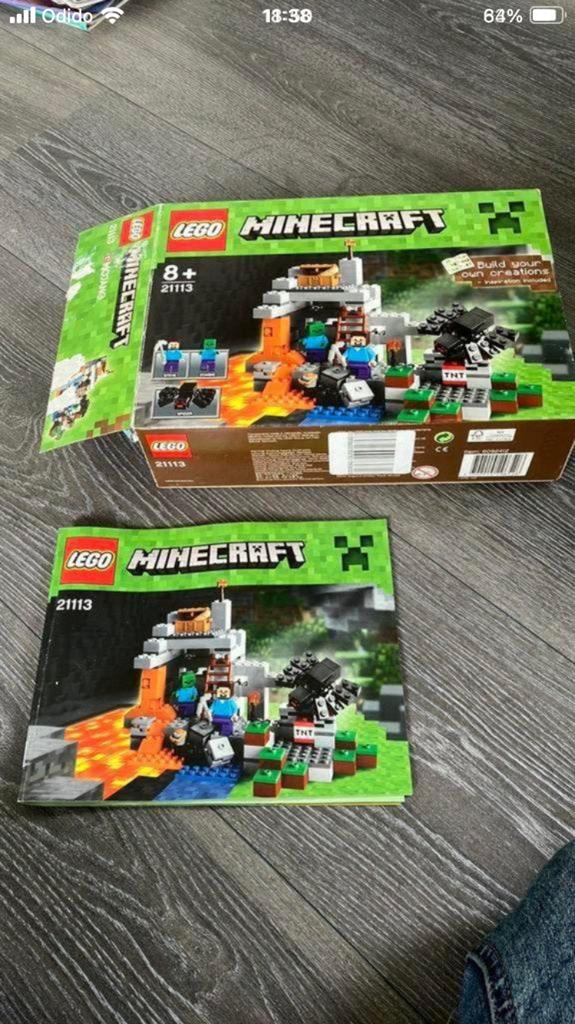 Lego minicraft set num 211113, Ophalen of Verzenden, Zo goed als nieuw