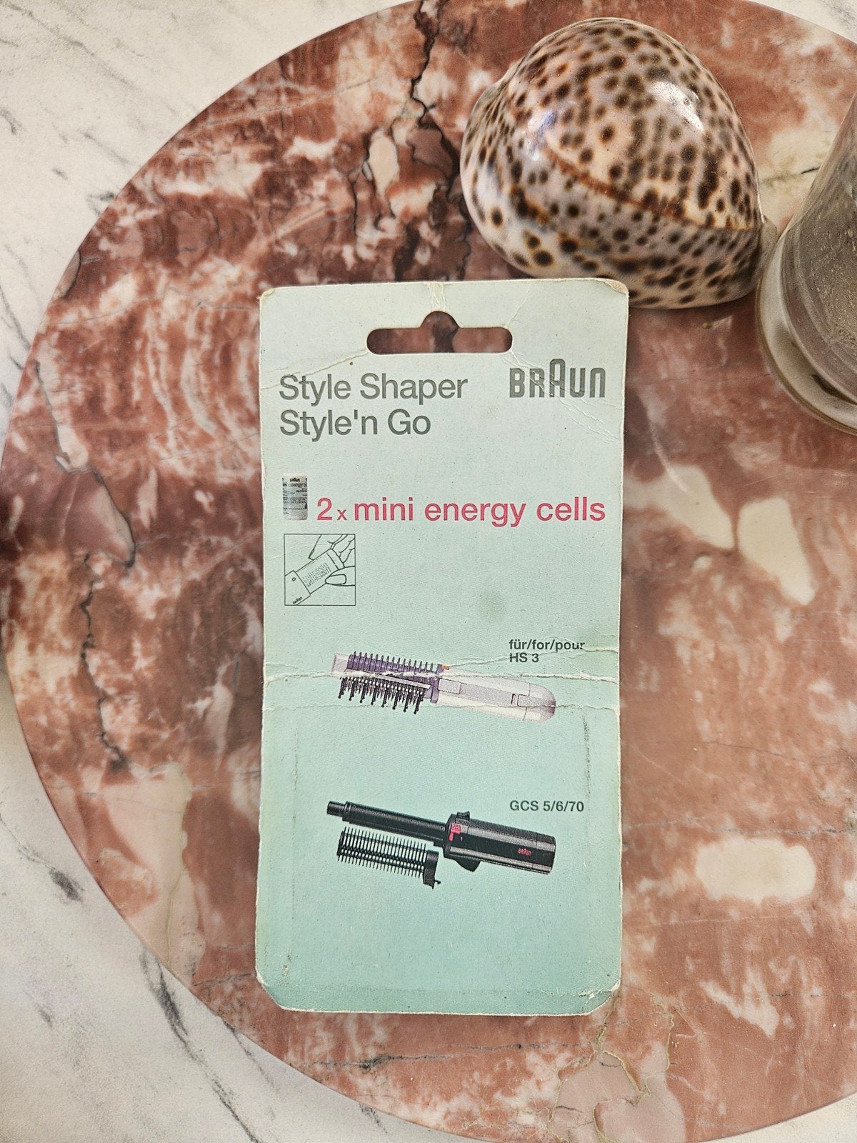 Zeldzaam! Braun Style Shaper Style'n Go Mini Energiecellen (, Ophalen of Verzenden, Nieuw, Overige typen